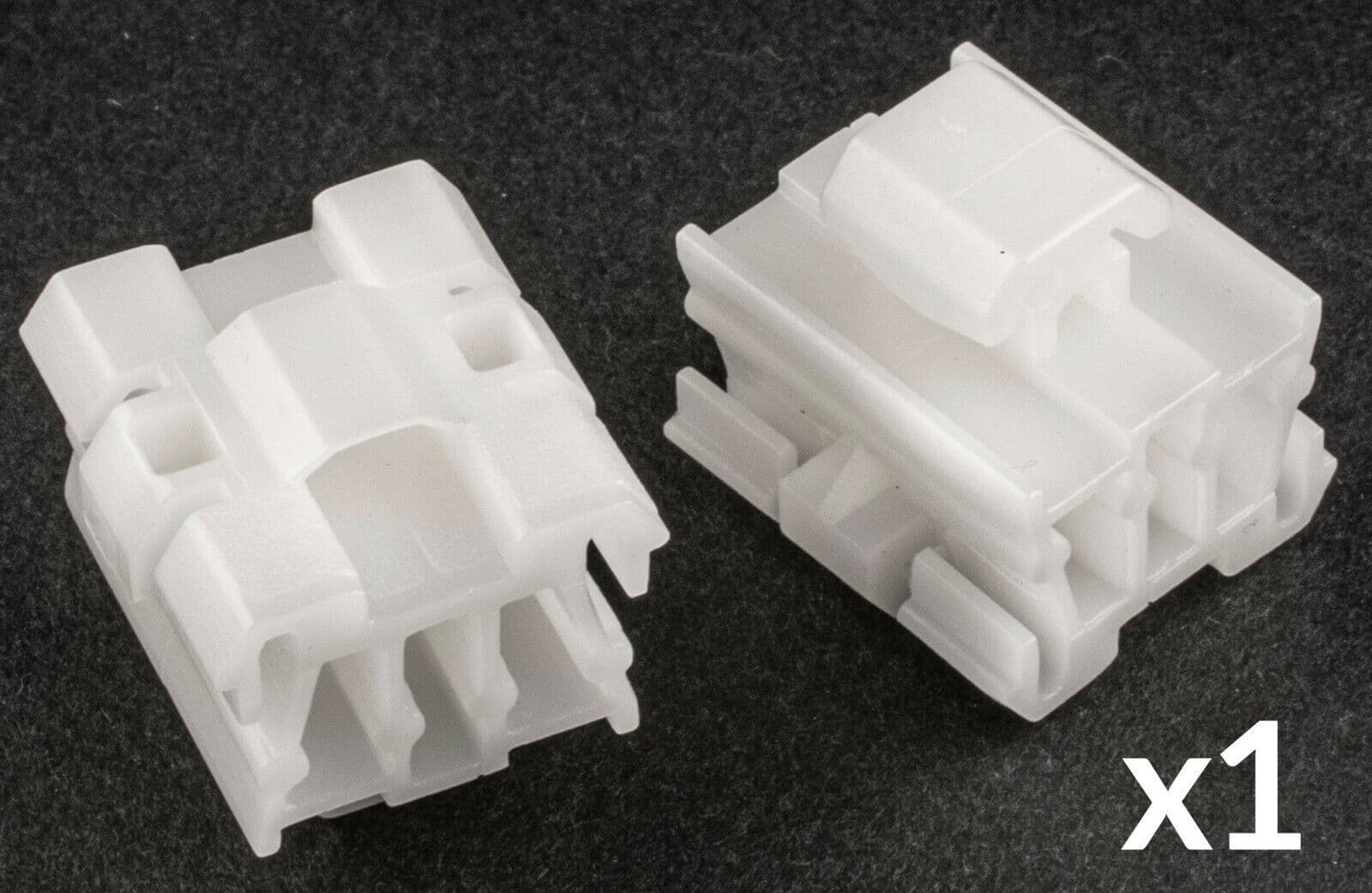 Body Door Moulding Trim Clips for Mercedes E-Class W124 White Plastic