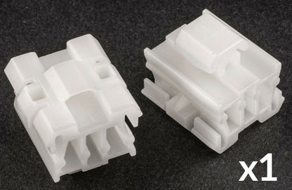 Body Door Moulding Trim Clips for Mercedes E-Class W124 White Plastic