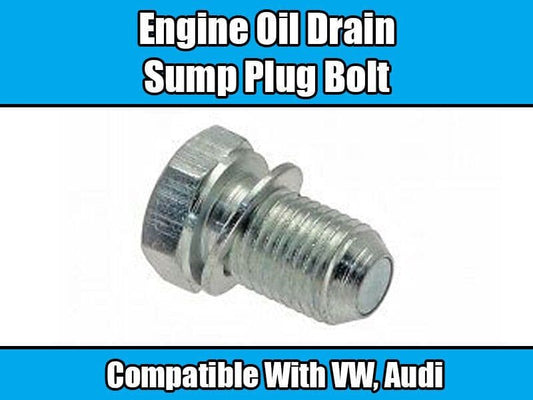 Bolt for VW Transporter T4 T5 Audi Passat Golf Beetle Sump Plug Engine Oil Drain