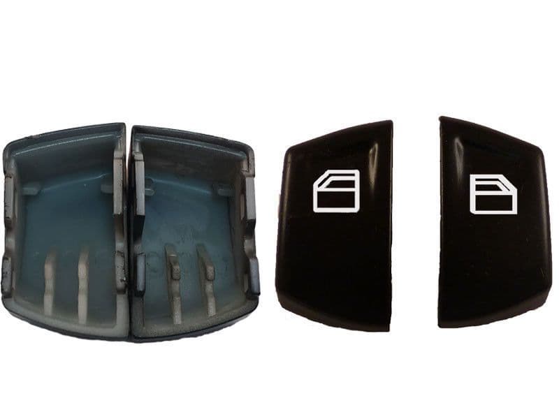 Button Covers For Mercedes Vito Viano Sprinter L & R Window Switch