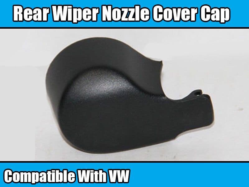 Cover Cap Wiper Arm Windscreen Wiper Seat for VW Skoda Rear 5K6955435