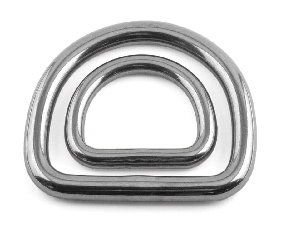 D Rings Welded A4 316 Marine Stainless Steel Polished M3 M4 M5 M6 M8