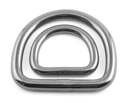D Rings Welded A4 316 Marine Stainless Steel Polished M3 M4 M5 M6 M8