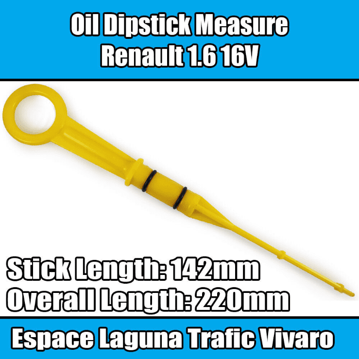 Dipstick for Renault 1.6 16V Clio Megane Scenic Laguna Kangoo Engine 8200141457