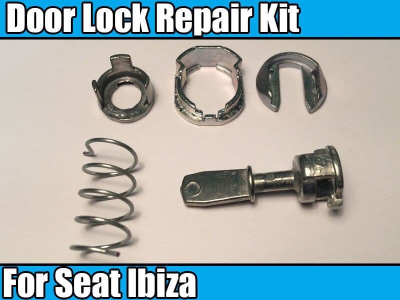 Door Lock Repair Kit for Seat Ibiza 97-01 Models Left & Right Side 2/3 Door