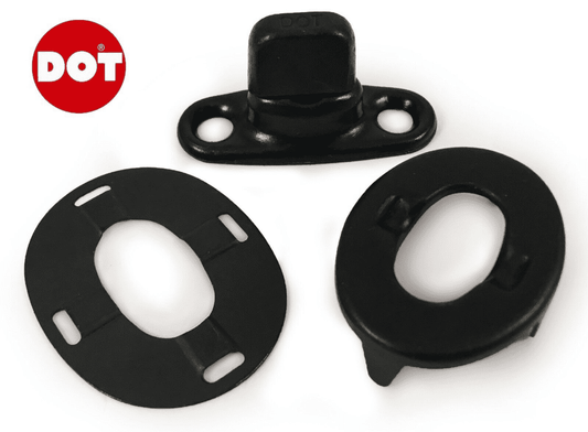 Dot 6mm Turnbutton Eyelet Ring Washer Military Black Oxide Canopy Cover Fastener