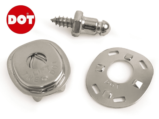 Dot Boat Canopy Cover Fastener Kit 3/8" Stainless Screw Stud Plate Socket