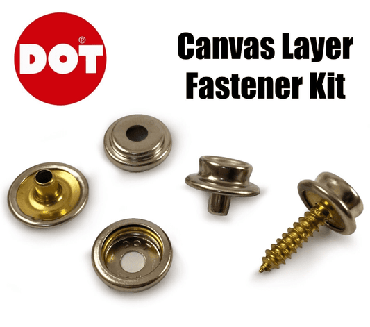 Dot Long Screw Gypsy Stud Socket & Cap Fastener Set Boat Canvas Canopy Cover