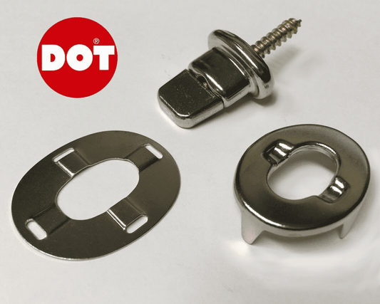 Dot Turnbutton Screw Base Eyelet Ring Washer Canvas Cover Fastener Brass Bimini