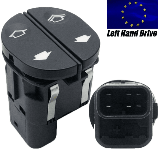 Driver Side Window Control Switch 6 Pin for Ford Fiesta V Transit Connect Mk7
