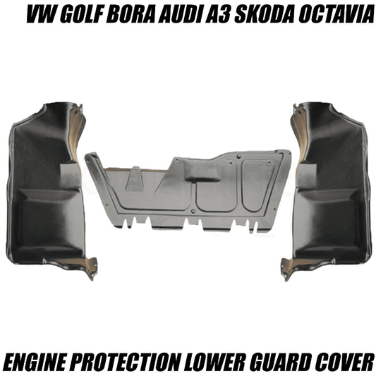 Engine Lower Guard Cover Full Set for VW Golf Mk4 Bora Audi A3 Skoda Octavia