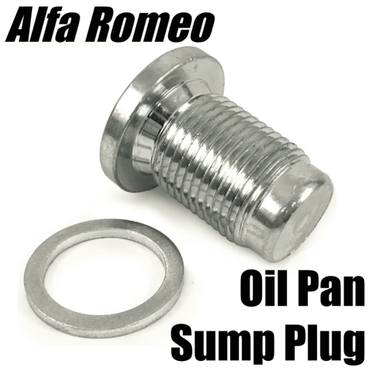 Engine Oil Pan Drain Sump Plug & Washer for Alfa Romeo Gt 145-166 Sp13W 46476967