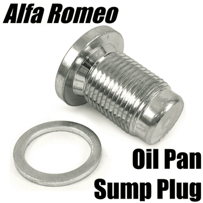 Engine Oil Pan Drain Sump Plug & Washer for Alfa Romeo Gt 145-166 Sp13W 46476967