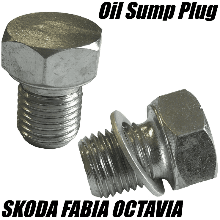 Engine Oil Sump Pan Plug Drain Seal Washer  for Skoda Fabia Octavia N90813201