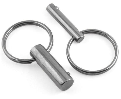 Fast Pull Ring Pins Detent Ball Lock Clevis Pin A4 Stainless Steel Marine Grade
