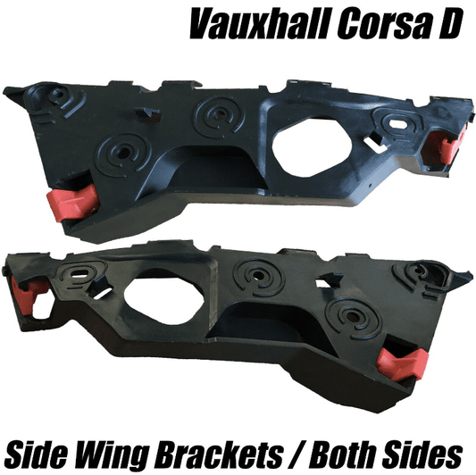 Front Bumper To Wing Bracket Drivers Passenger Right Left for Vauxhall Corsa D