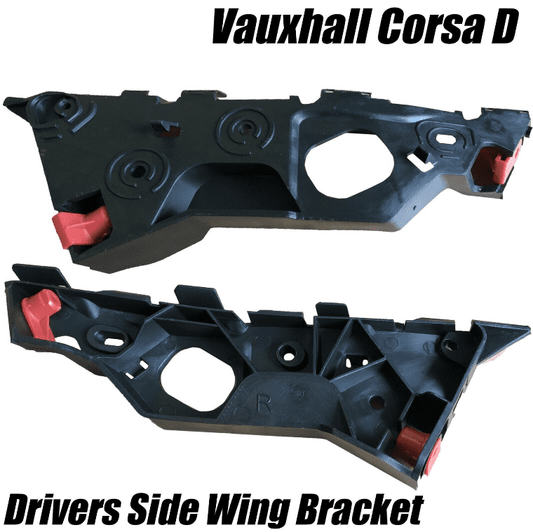 Front Bumper To Wing Bracket Drivers Right for Vauxhall Corsa D Mk3 2006-2014