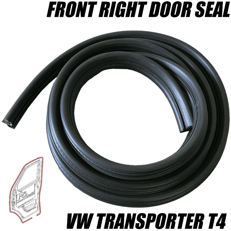 Front Right Weatherstrip Rubber Door Seal for VW Transporter T4 Mk4 IV 90-03 4M