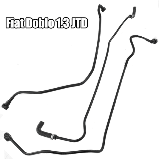 Fuel Injector Line for Fiat Doblo 1.3 Jtd Replacement Kit 3 Hoses Tube Pipe Lines