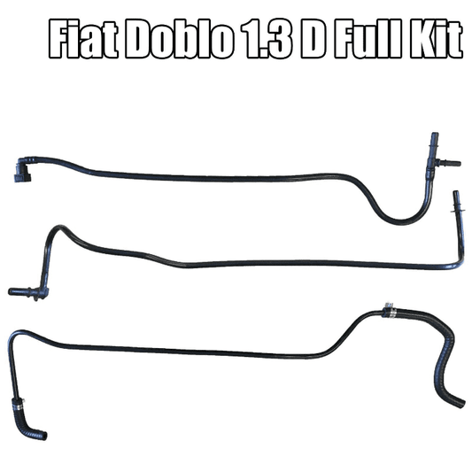 Fuel Line Hose Pipe Fuel Line Full Replacement Repair Kit for Fiat Doblo 1.3 D