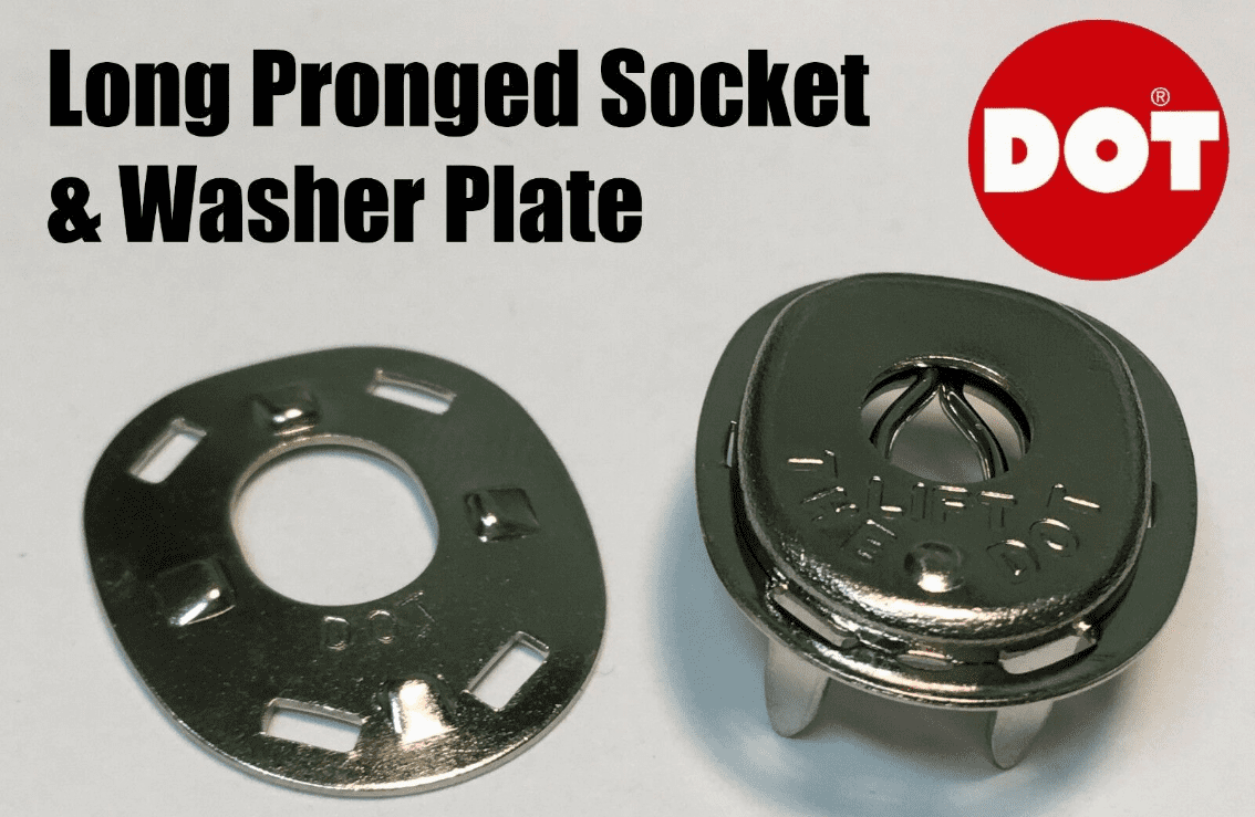 Genuine Dot Canopy Socket Long Prong Plate Marine Fastener Boat Cover Canvas