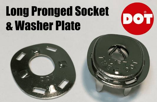 Genuine Dot Canopy Socket Long Prong Plate Marine Fastener Boat Cover Canvas