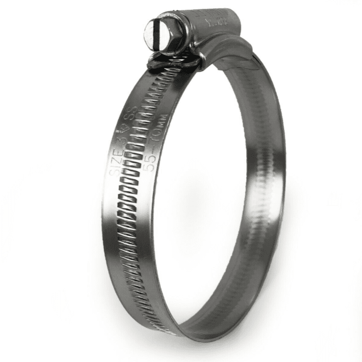 Genuine Jubilee A2 Stainless Steel Clip Hose Pipe Clamp Worm Drive 55mm-70mm 3