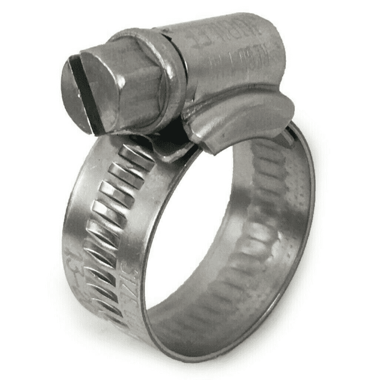 Genuine Jubilee Stainless Steel Clips Hose Pipe Clamp Worm Drive 13mm-20mm 00