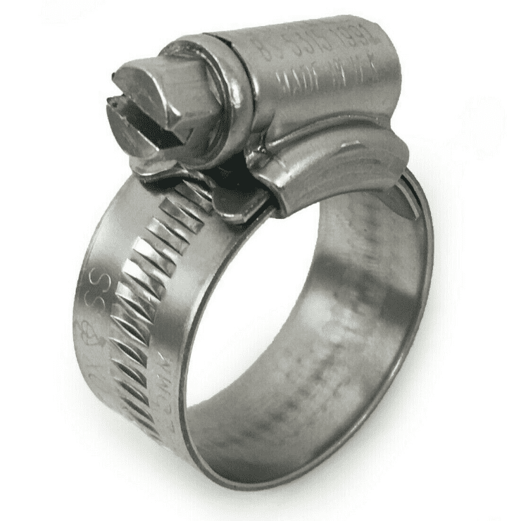 Genuine Jubilee Stainless Steel Clips Hose Pipe Clamp Worm Drive 18mm-25mm 0X