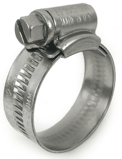 Genuine Jubilee Stainless Steel Clips Hose Pipe Clamp Worm Drive 22mm-30mm 1A