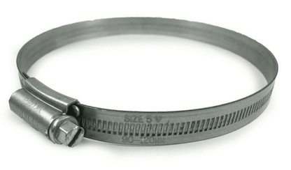 Genuine Original Jubilee Clips Steel Hose Pipe Clamps Worm Drive 90mm-120mm 5