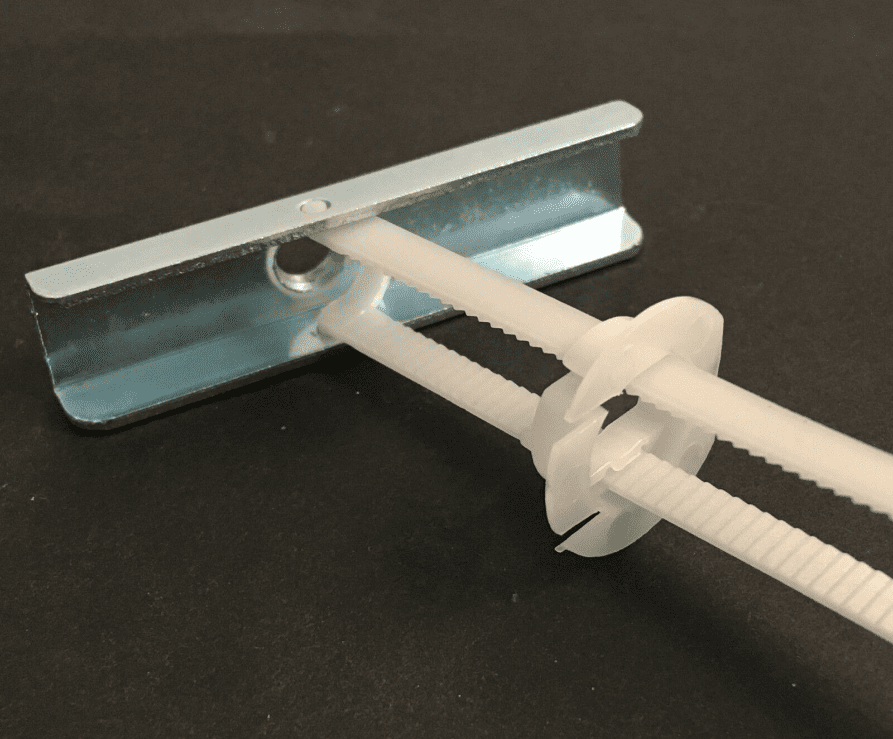 Genuine Zip Fix Plasterboard Hollow Cavity Wall Fixings Toggler Type With Screw