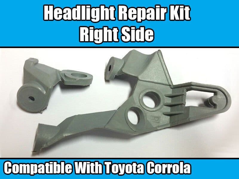 Headlight Repair Kit for Toyota Corolla E11 1994-2000 Bracket Right Side