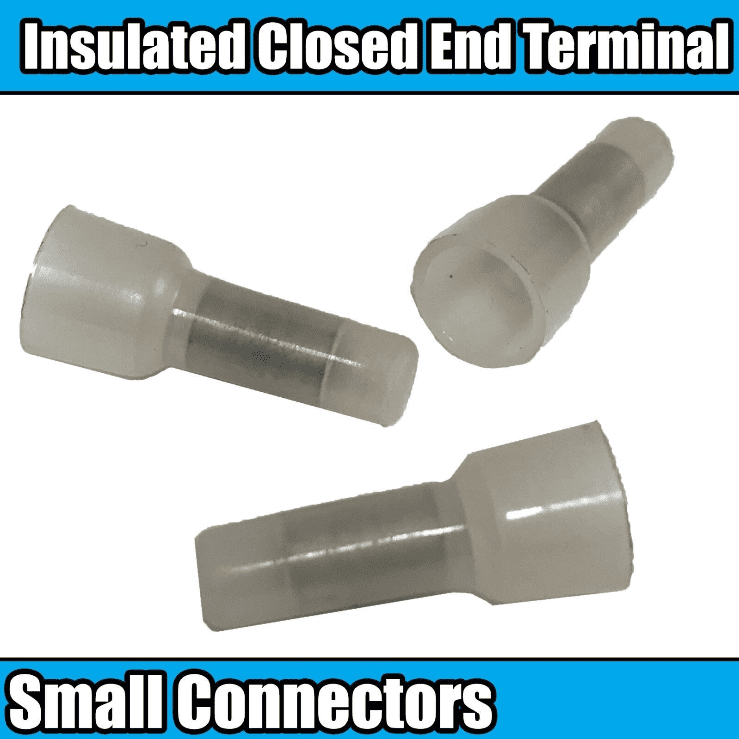 Insulated Closed End Small Connectors Connector Terminals Wire Crimp ...