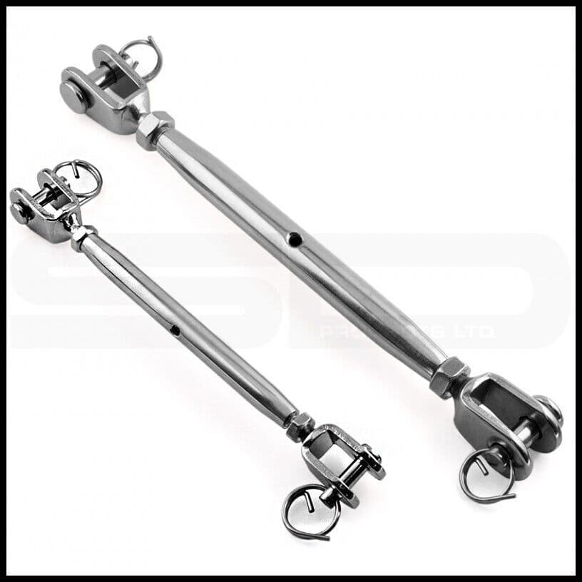 Jaw Turnbuckle Rigging Straining Screw A4 316 Stainless Steel/M4-M20