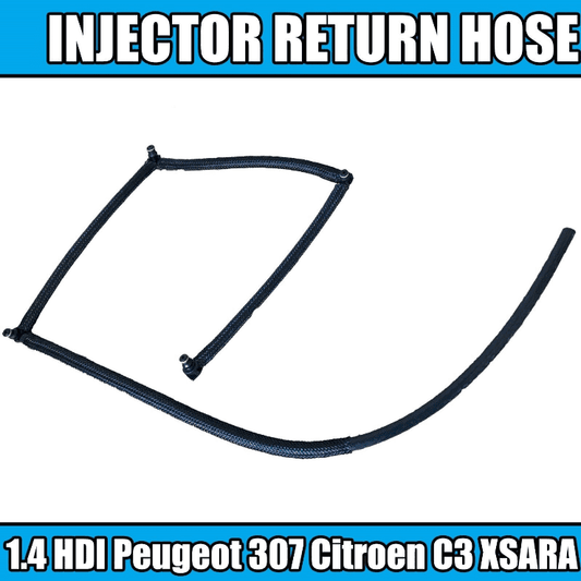Leak Off Pipe for 1.4 Hdi Peugeot 307 Citroen C3 Xsara Injector Return Hose