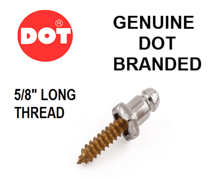 Lift The Dot Canopy Screw Stud 5/8" Long Thread Stainless Boat Cover 15.8mm