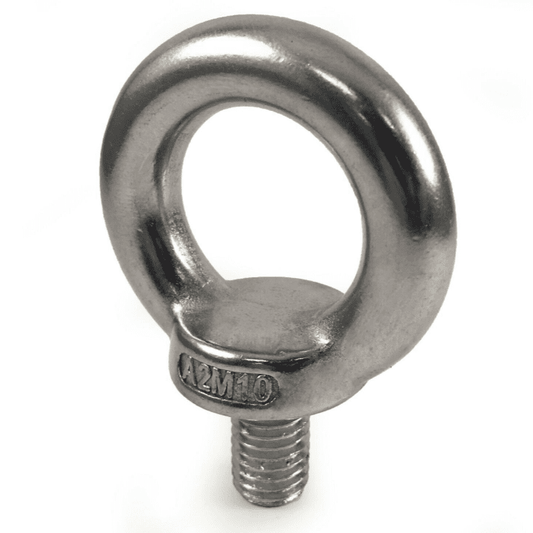 M10 A2 304 Stainless Steel M10 Lifting Eye Male Bolts Din 580 Type Metric Coarse