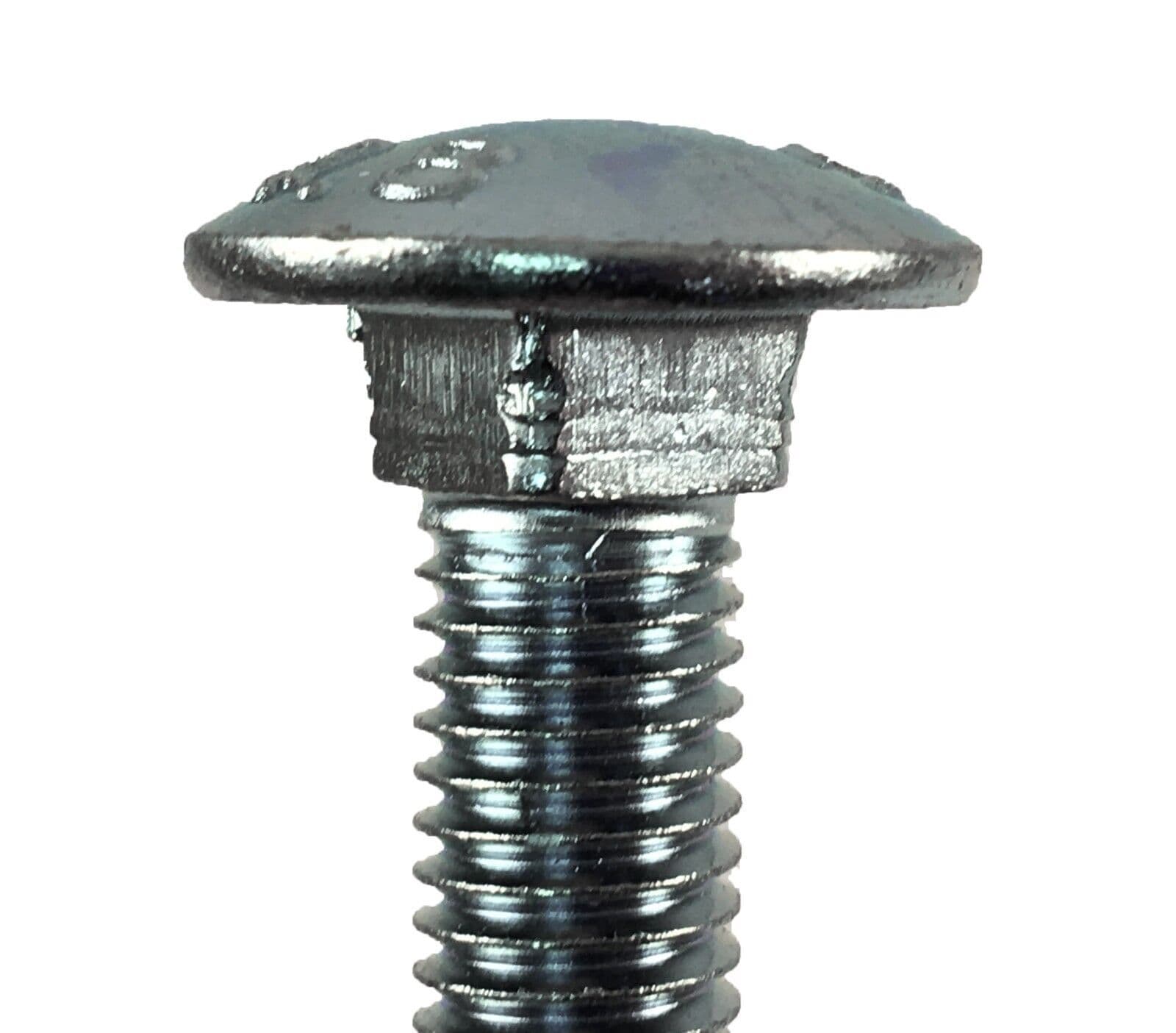 M10 Cup Square Carriage Bolts With Hex Nuts Coach Screw Zinc Plated Timco Din603