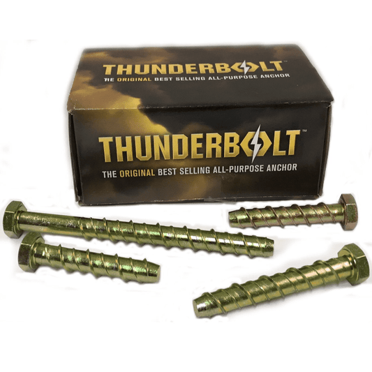 M10 Hex Head Bolt New Genuine Thunderbolt Masonry Concrete Brick Anchor Screw