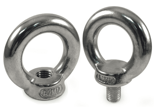 M12 A2 304 Stainless Steel Lifting Eye Nuts Bolts Din 580 582 Type Metric Coarse
