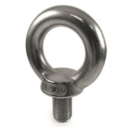 M16 A2 304 Stainless Steel Lifting Eye Nuts Bolts Din 580 582 Type Metric Coarse