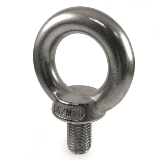 M16 A2 304 Stainless Steel M16 Lifting Eye Male Bolts Din 580 Type Metric Coarse