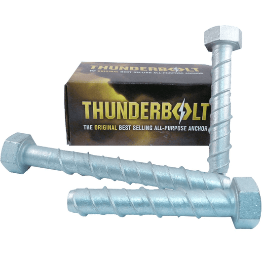 M16 Hex Head Bolt Genuine Thunderbolt Masonry Concrete Brick Anchor Screw