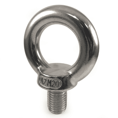 M20 A2 304 Stainless Steel Lifting Eye Nuts Bolts Din 580 582 Type Metric Coarse