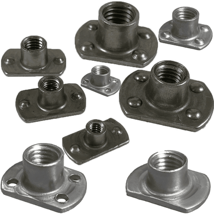 M4 M5 M6 M8 M10 Carbon Steel Tee 2 4 Spot Slab Based Welded Pips, Holes & Flat