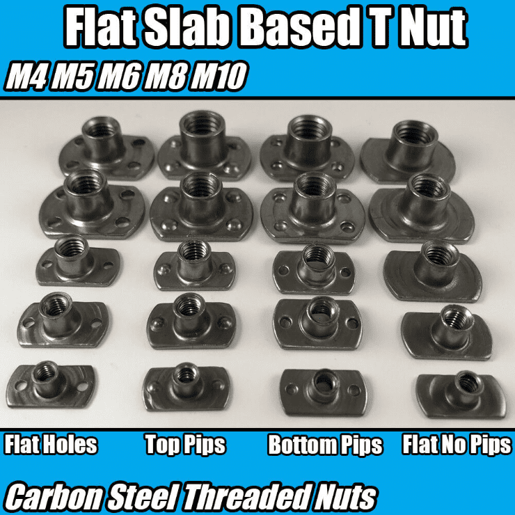 M4 M5 M6 M8 M10 Carbon Steel Tee 2 4 Spot Slab Based Welded Pips, Holes & Flat