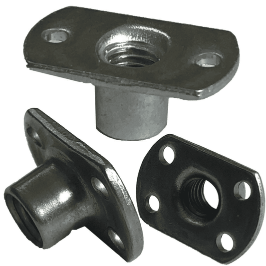 M4 M5 M6 M8 M10 Carbon Steel Tee Spot Slab Based T Shape Weld Nuts Flat Holes