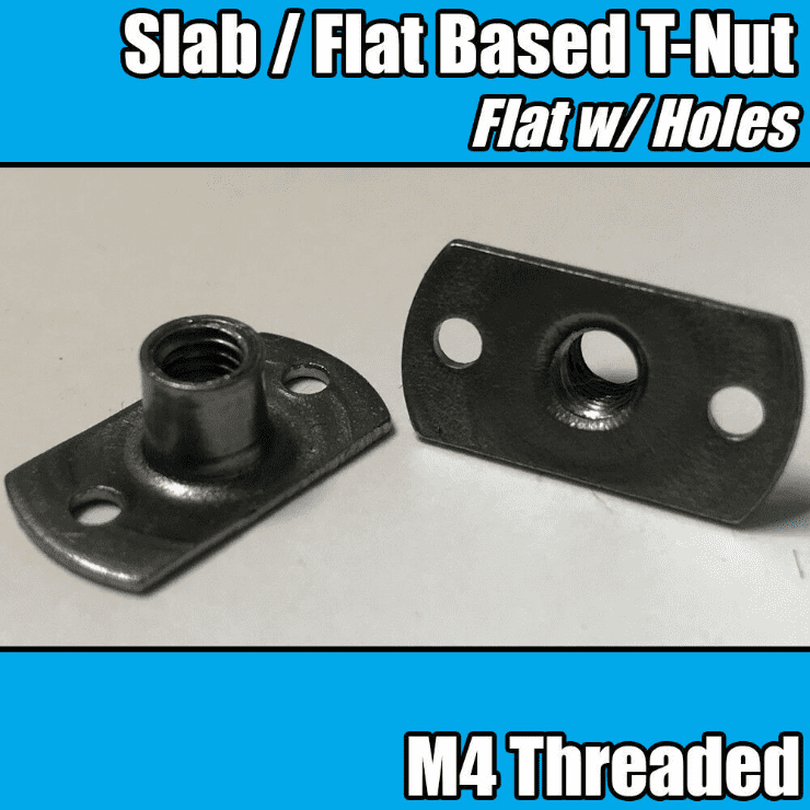 M4 M5 M6 M8 M10 Carbon Steel Tee Spot Slab Based T Shape Weld Nuts Flat Holes