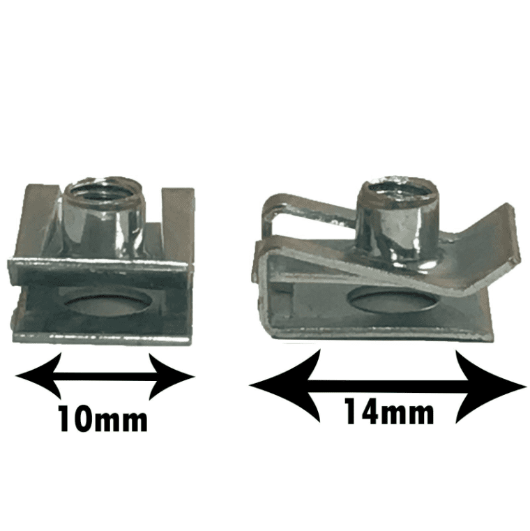 M4 M5 M6 M8 Spire Clips Cal Chimney Lug Nuts Fixings Threaded Panel Fasteners